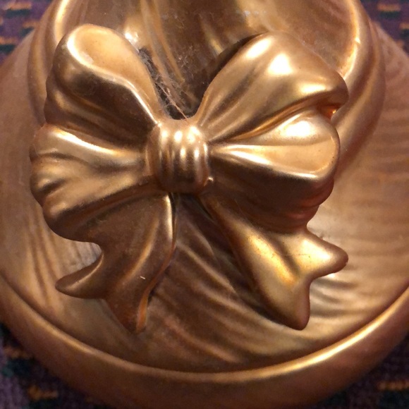 Hershey Kiss trinket kink knack gold box - Picture 3 of 8